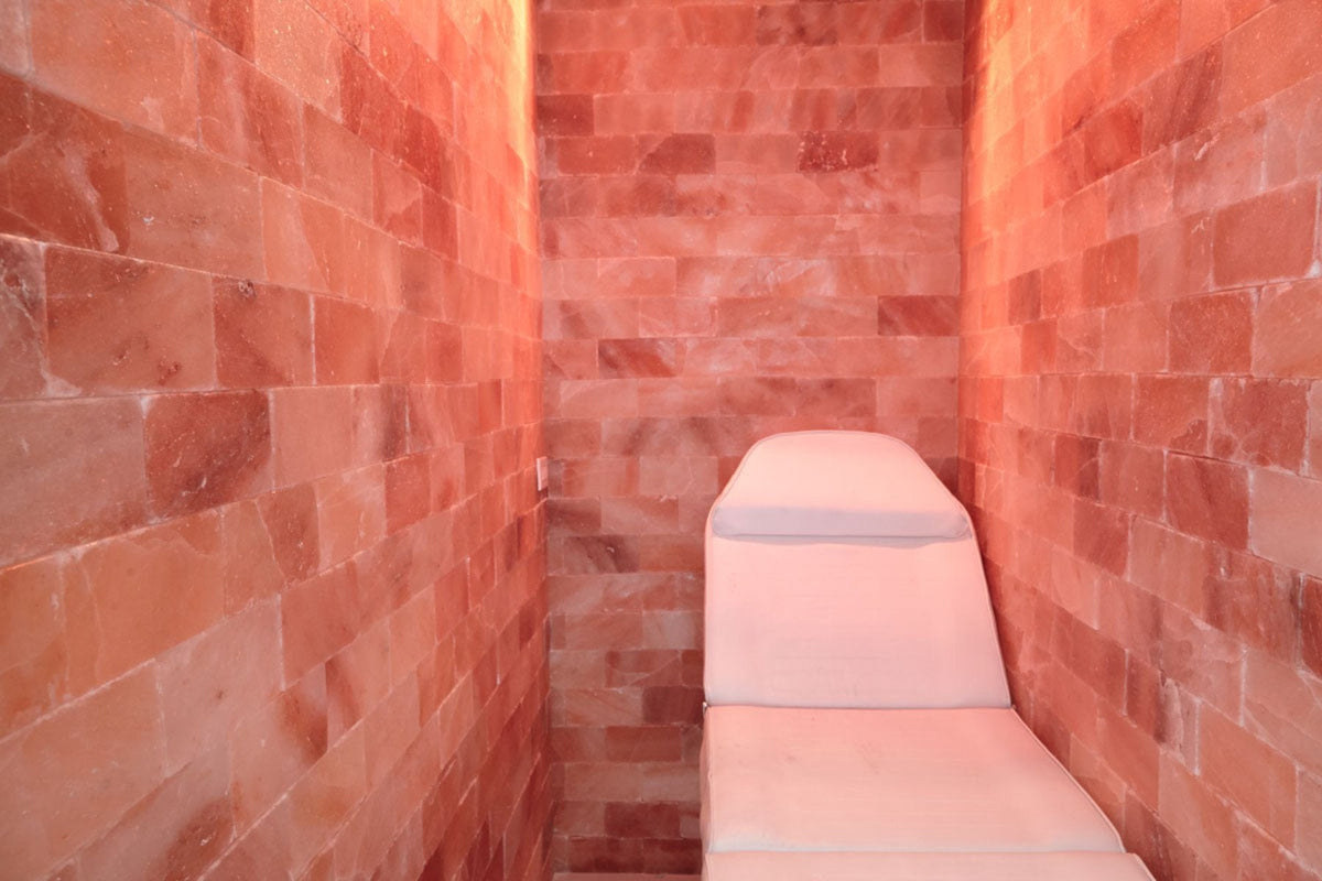 Himalayan Salt Room 4' x 4' Surface Area - 16 Sq feet - 8"x8"x2"