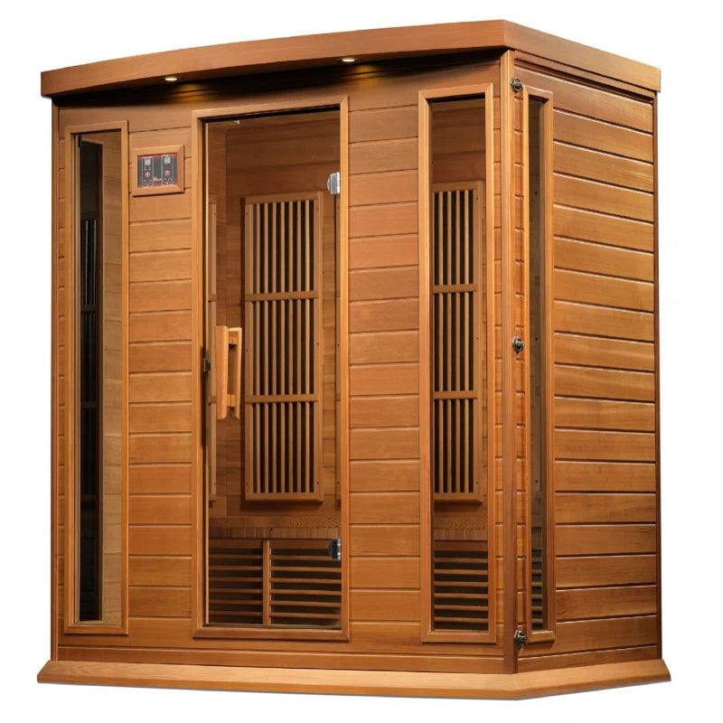 Infrared Sauna 4- Person, Canadian Red Cedar & FAR Infrared Technology