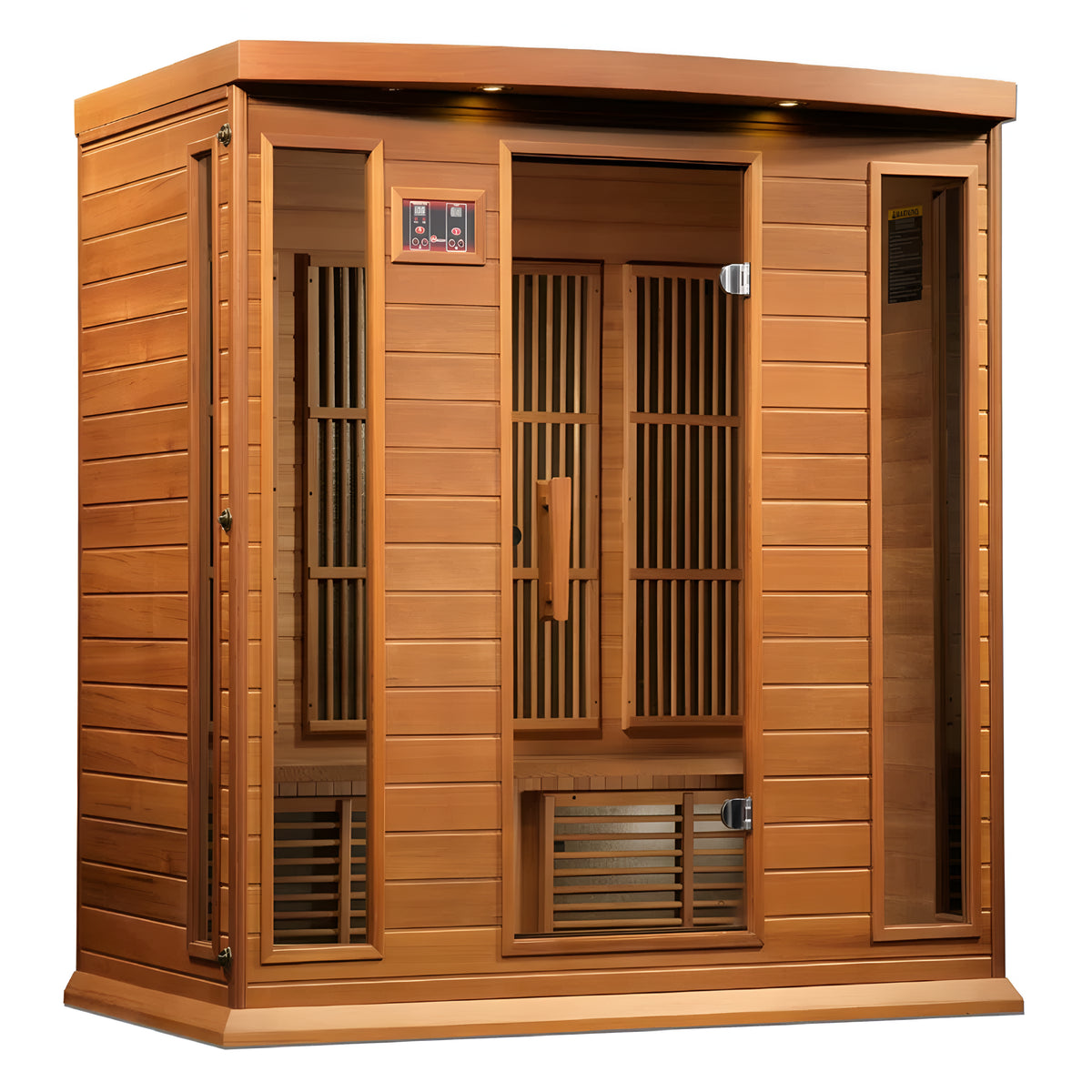 Infrared Sauna 4- Person, Canadian Red Cedar & FAR Infrared Technology